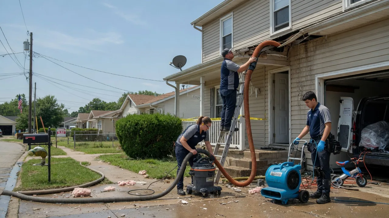 Water Damage Restoration in Black Oak, AR near me